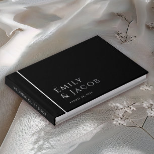 Livre D'or Typographie simple et élégante et Mariage photo