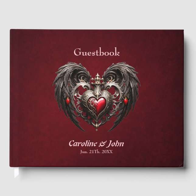 Livre D'or Un coeur gothique étonnant (Recto)