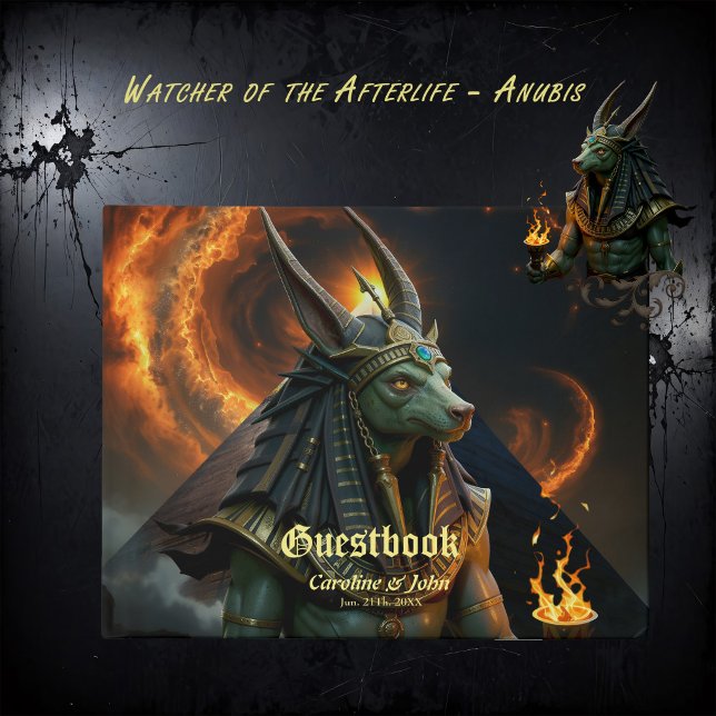 Livre D'or Veilleur de l'Au-delà – Anubis.   (Créateur téléchargé)