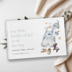 Livre D'or Vêtements Bébé mignons Essentials Baby shower Garç