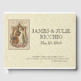 Livre D'or Vierge traditionnelle catholique Mariage Marie
