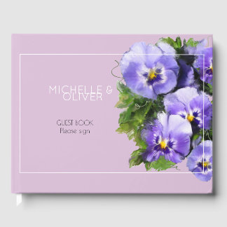 Livre D'or Violets et lavande
