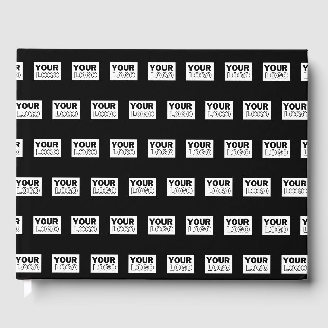 Livre D'or Votre logo ou votre conception | Arrière - plan de (Recto)
