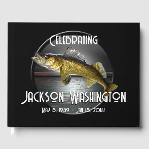 Livre D'or Walleye Pike, Water and Moon Memorial