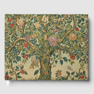 Livre D'or William Morris Arbre de Vie Vintage Préraphaélite