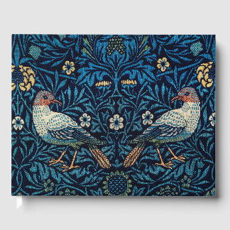 Livre D'or William Morris Blue Birds Tapestry Classic