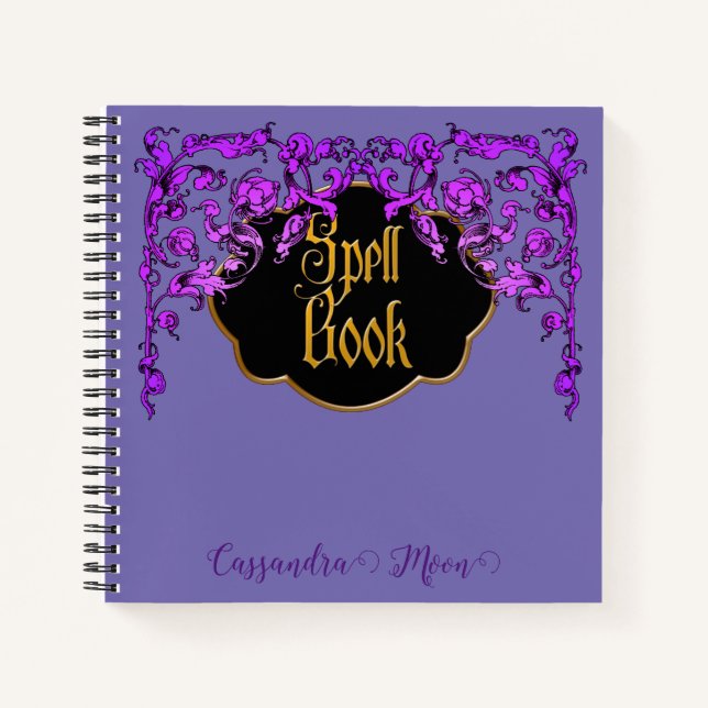 Livre d'orthographe romantique et délicate de Goth (Devant)