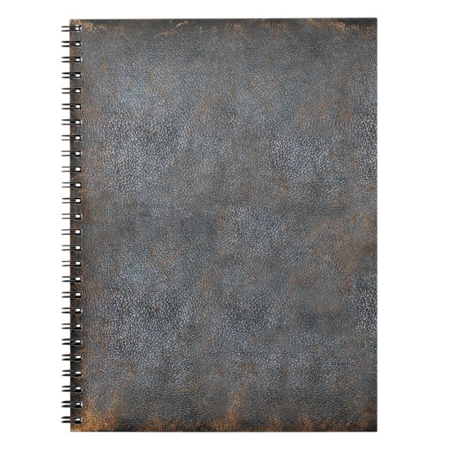 Livre en cuir affligé par antiquité (Devant)
