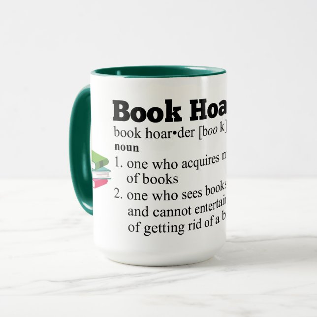 Livre Hoarder Mug (Devant gauche)