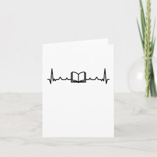 Livre Lover Lecture Fan Heartbeat Cadfts