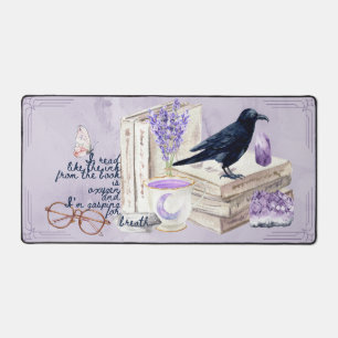 Livre Lover Watercolor Bureau Mat