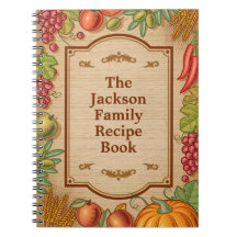 Livre personnalisable de recette de famille