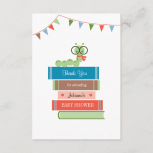 Livre pour le carte de remerciements de baby