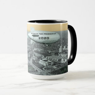 LIVRE POUR LE PRÉSIDENT 2020 COMIC MUG BLIMP SUR D