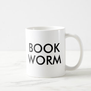 Livre ver mignon Livre moderne Lover Mug