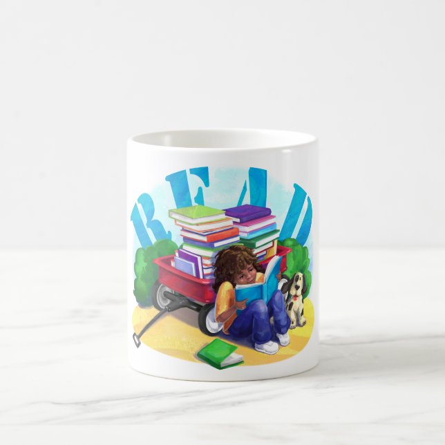 Livre Wagon LIRE Mug (Centre)