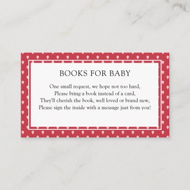 Livres Berry Sweet Pour Bébé Cartes De Boîtier (Devant)