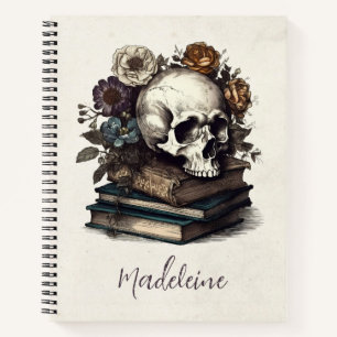 Livres crâniens vintages Dark Academia Gothic Hall