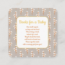 Livres de Baby shower mignonnes pour la carte de b