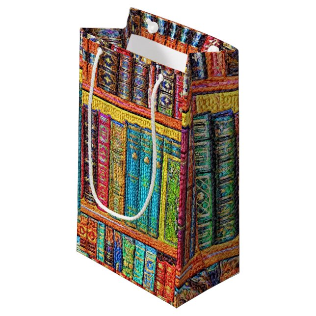 Livres de bibliothèque - Sac GIft (Devant Angle)