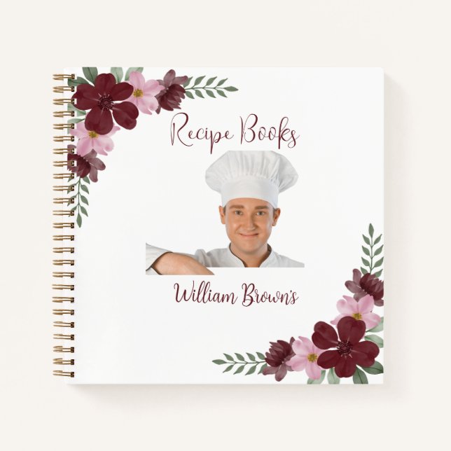 Livres de recettes photo personnalisés (Devant)