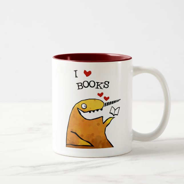 Livres du coeur I - tasse de café narwhal (Droit)