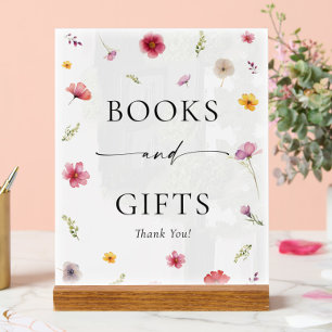 Livres et cadeaux Baby showers fleurs sauvages