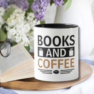 Livres et Café Lover Gift Mug