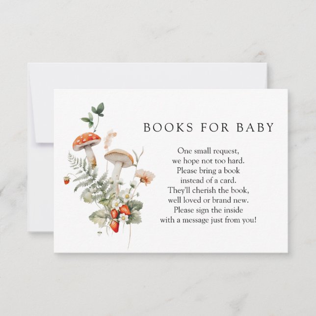 Livres forestiers enchantés pour carte de boîtier  (Devant)