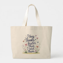 Livres non lus et ambition – Sac à main double fac