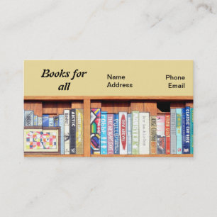 Livres Pour Tous Les Cartes de visite