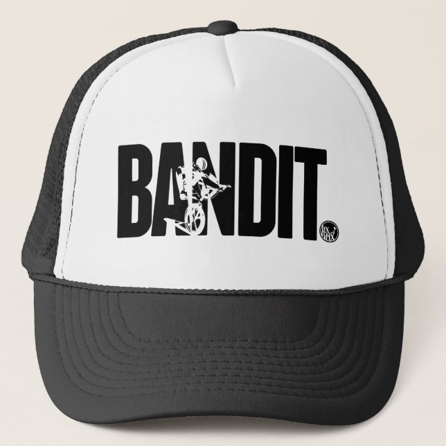 LixBMX casquette vintage de camionneur du "bandit" (Devant)