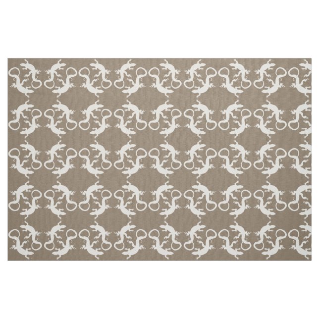 Lizard Art Fabric Reptile Lizard Musterstoffe Stoff (Fat Quarter (45,7 x 55,9 cm))