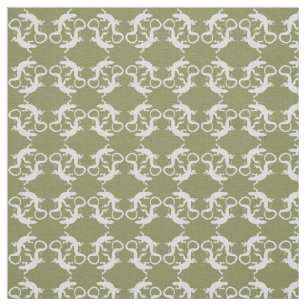 Lizard Art Fabric Reptile Lizard Musterstoffe Stoff