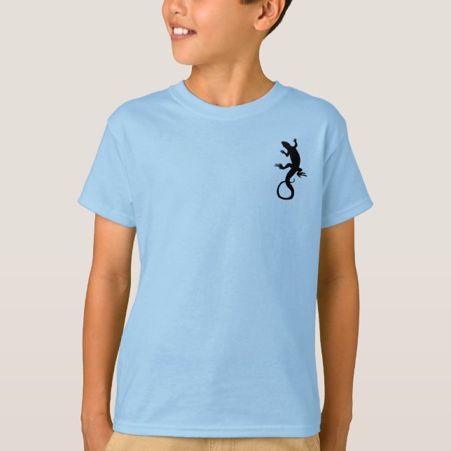 Lizard Art Hoodie Jacket Kid's Lizard Hoodie T-Shirt (Vorderseite)
