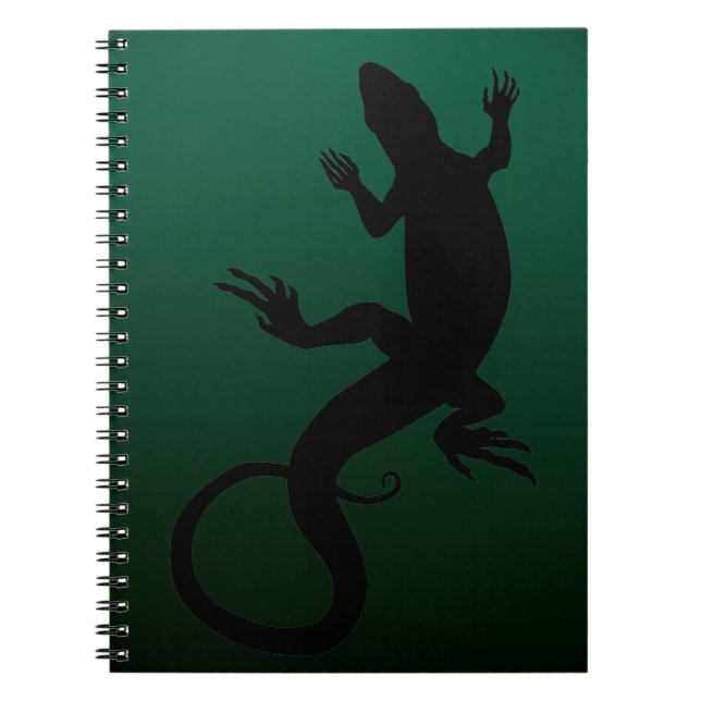 Lizard Art Notebook Reptile Art Journal Book Notizblock (Vorderseite)