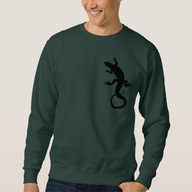Lizard Art Sweatshirt Reptile / Lizard Shirts (Vorderseite)