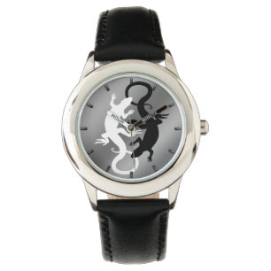 Lizard Art Watch Cool Reptilien Art Wrist Watch Armbanduhr