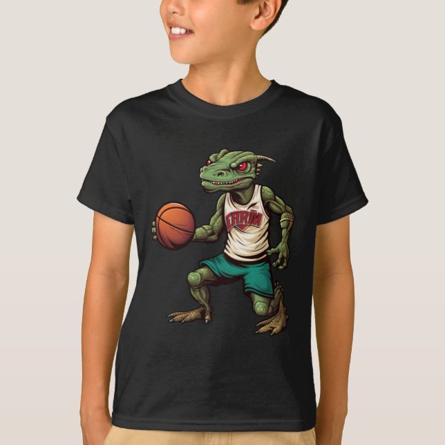 Lizard Basketball T-Shirt (Vorderseite)
