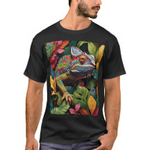 Lizard-Blätter und Farbe