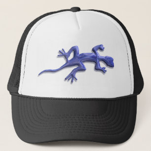 Lizard-Blau Truckerkappe