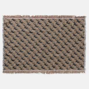 Lizard Couvertures D'Art Reptile Lizard Jetez Couv