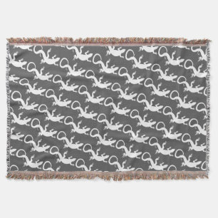 Lizard Couvertures D'Art Reptile Lizard Jetez Couv