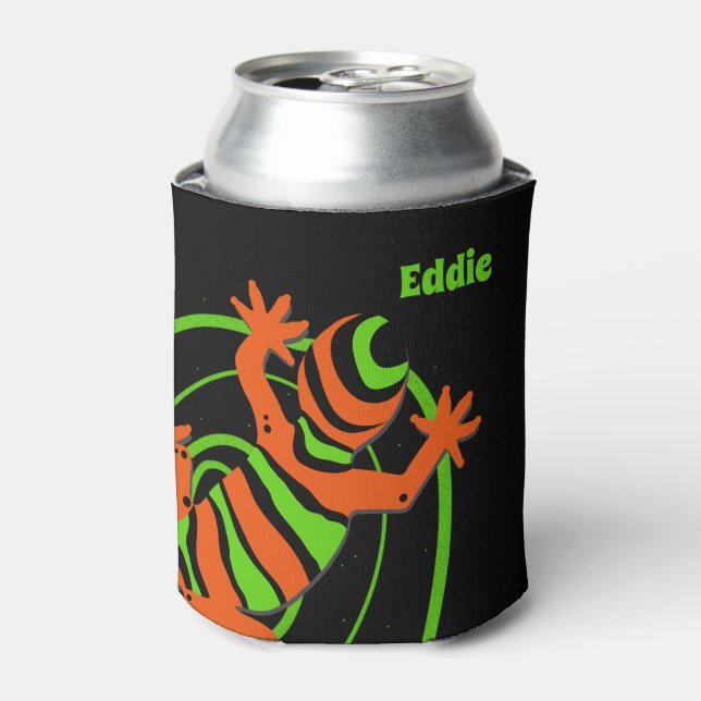 Lizard Design Personalisiert Dosenkühler (Kanne Vorderseite)