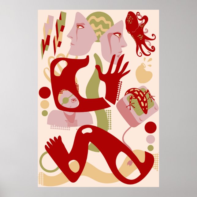 Lizard-Fernsehen Poster (Vorne)