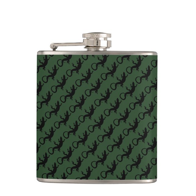 Lizard Flacon Reptile Personnalisé Lizard Art Drag (Devant)