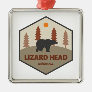 Lizard Head Wilderness Colorado Bear Ornament Aus Metall