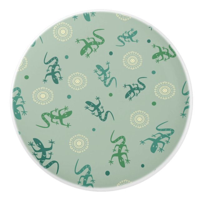 Lizard Keramikknauf (Vorderseite)