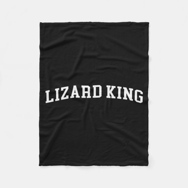 Lizard King  Fleecedecke (Vorderseite)