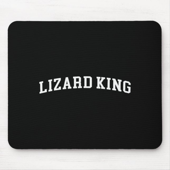 Lizard King  Mousepad (Vorne)